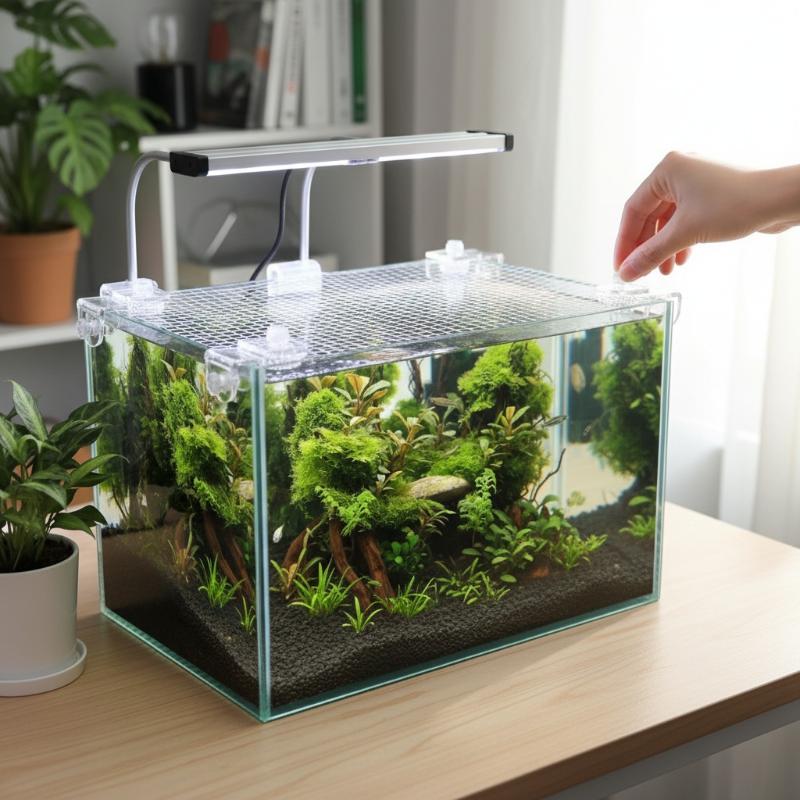 Aquarium Fish Jump Guard - 1Pcs Fish Tank Net Anti Jumping
