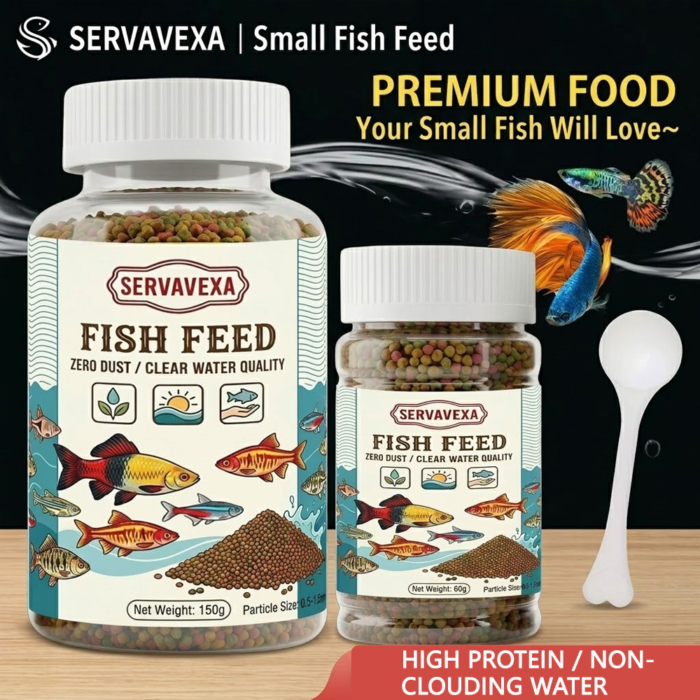 Tetra Fish In Aquarium - Premium Aquarium Fish Food 150g Micro