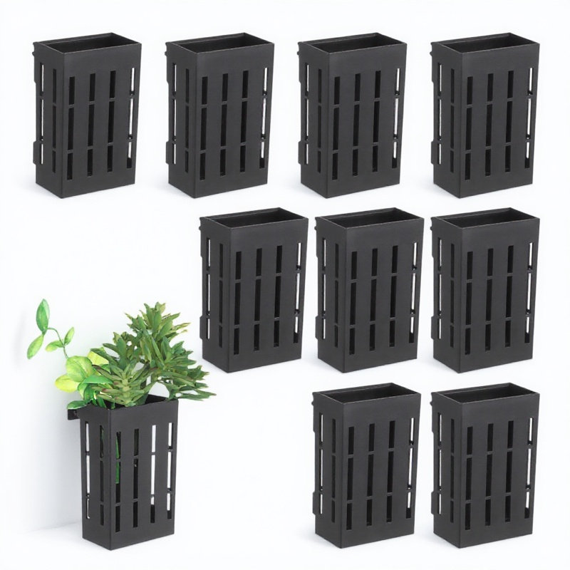 Aquarium Fish Tank - 10Pcs Aquatic Plant Basket Hanging Fish
