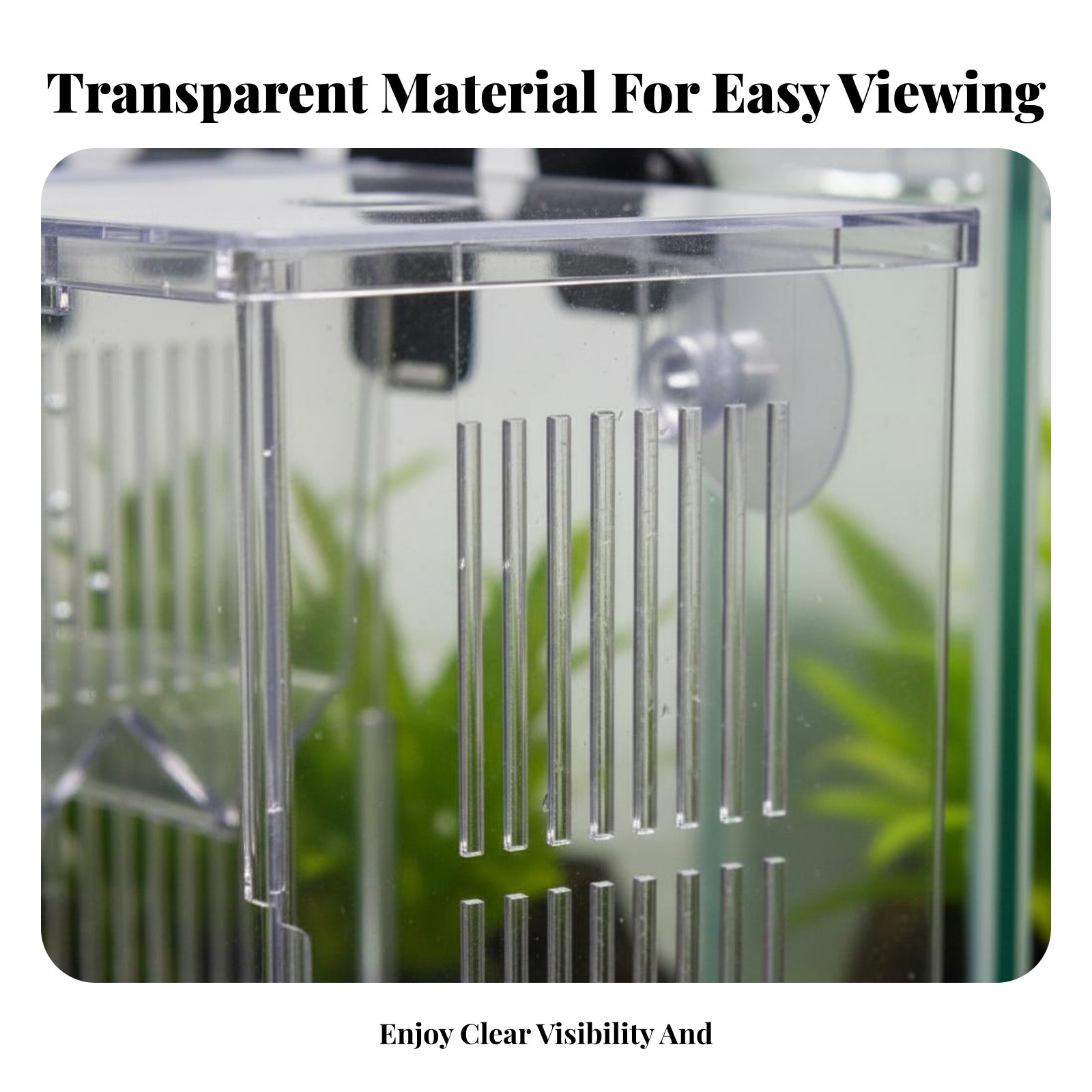 Aquatic Habitat Hatchery Box P - Aquarium Fish Tank recension och pris