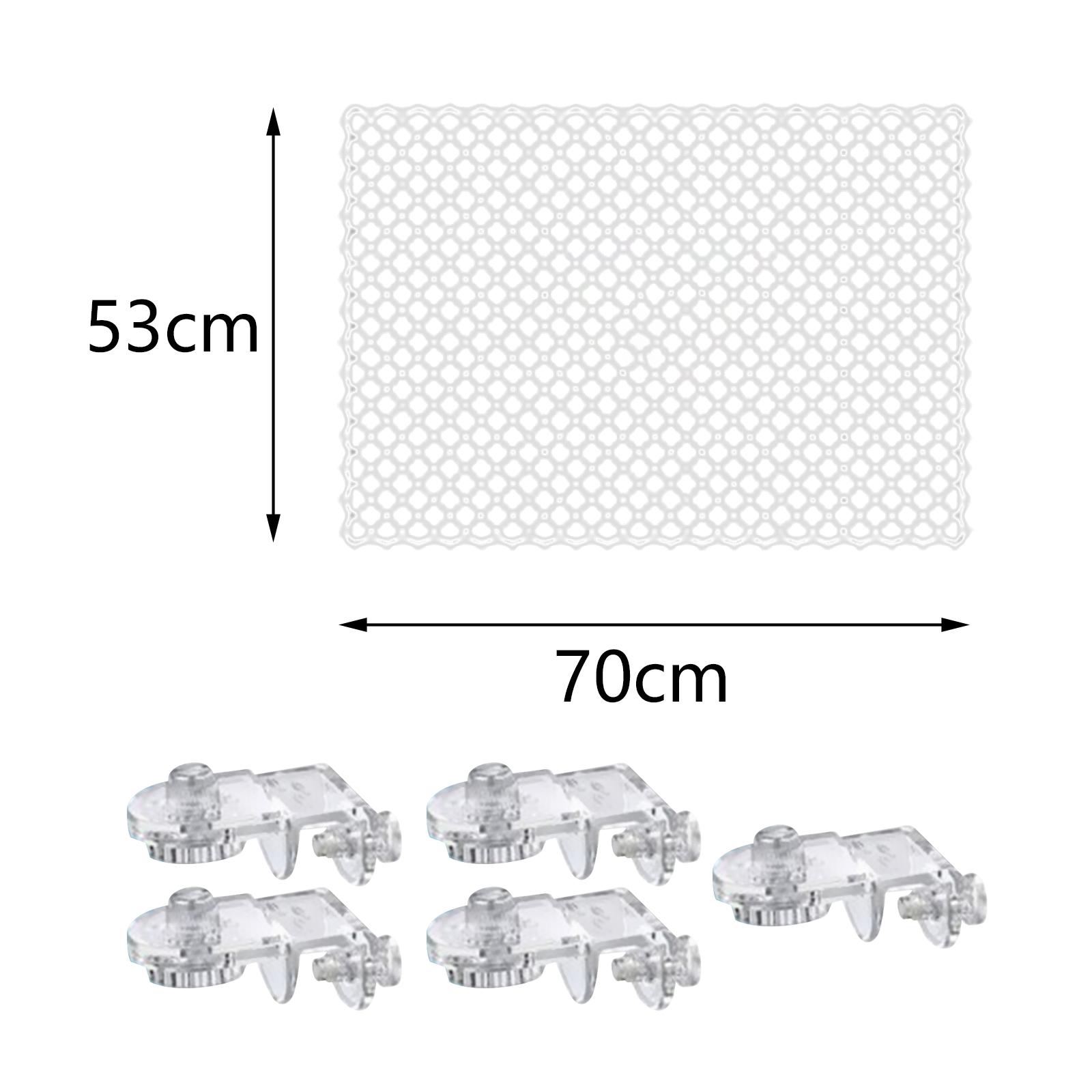Transparent Mesh Aquarium Scre - Aquarium Fish Jump Guard recension och pris