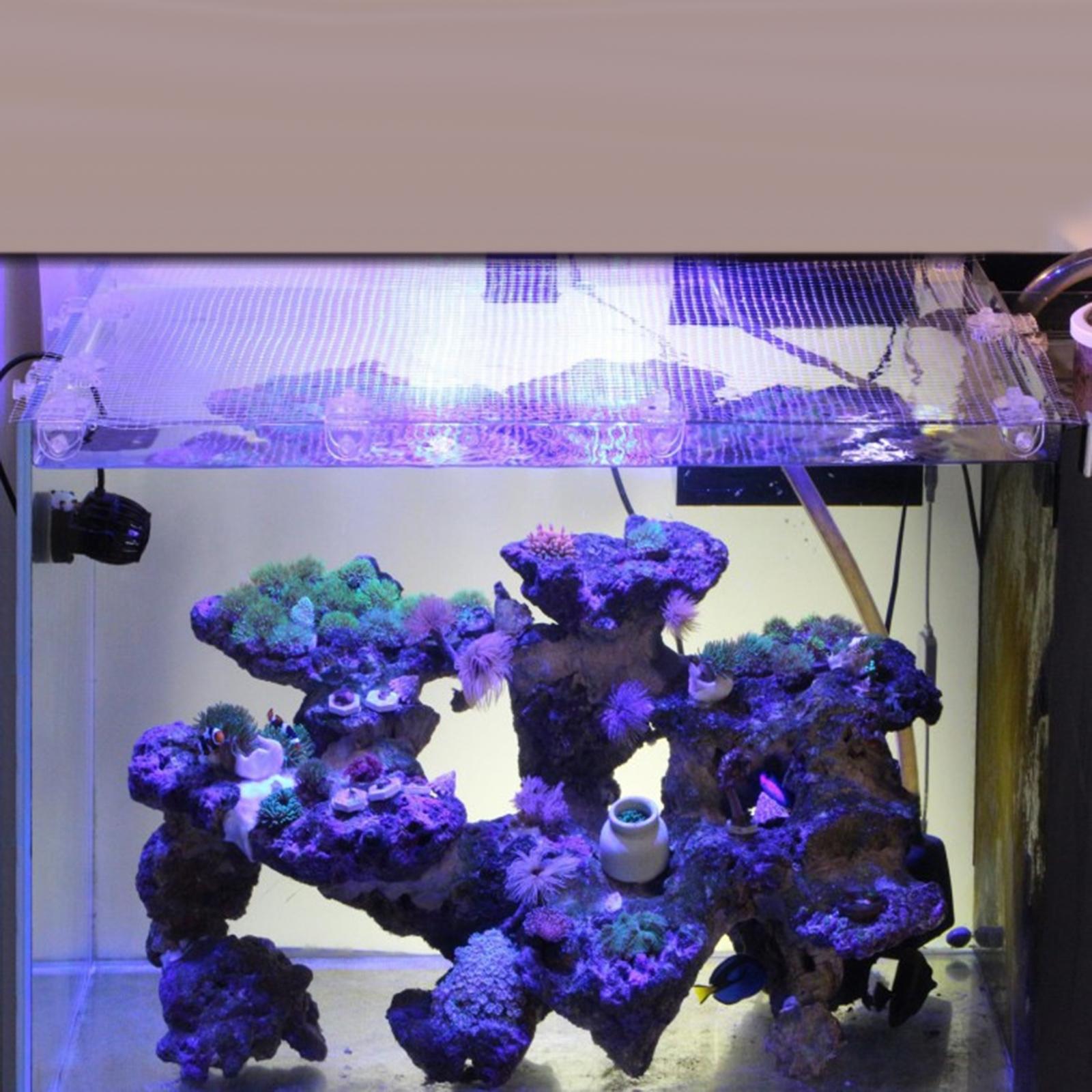 Transparent Mesh Aquarium Scre - Aquarium Fish Jump Guard recension och pris