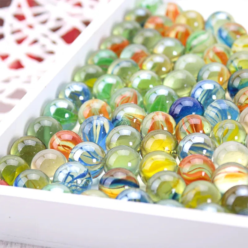 10/50PCS 25/14mm Colorful Glas - Aquarium Fish Game recension och pris
