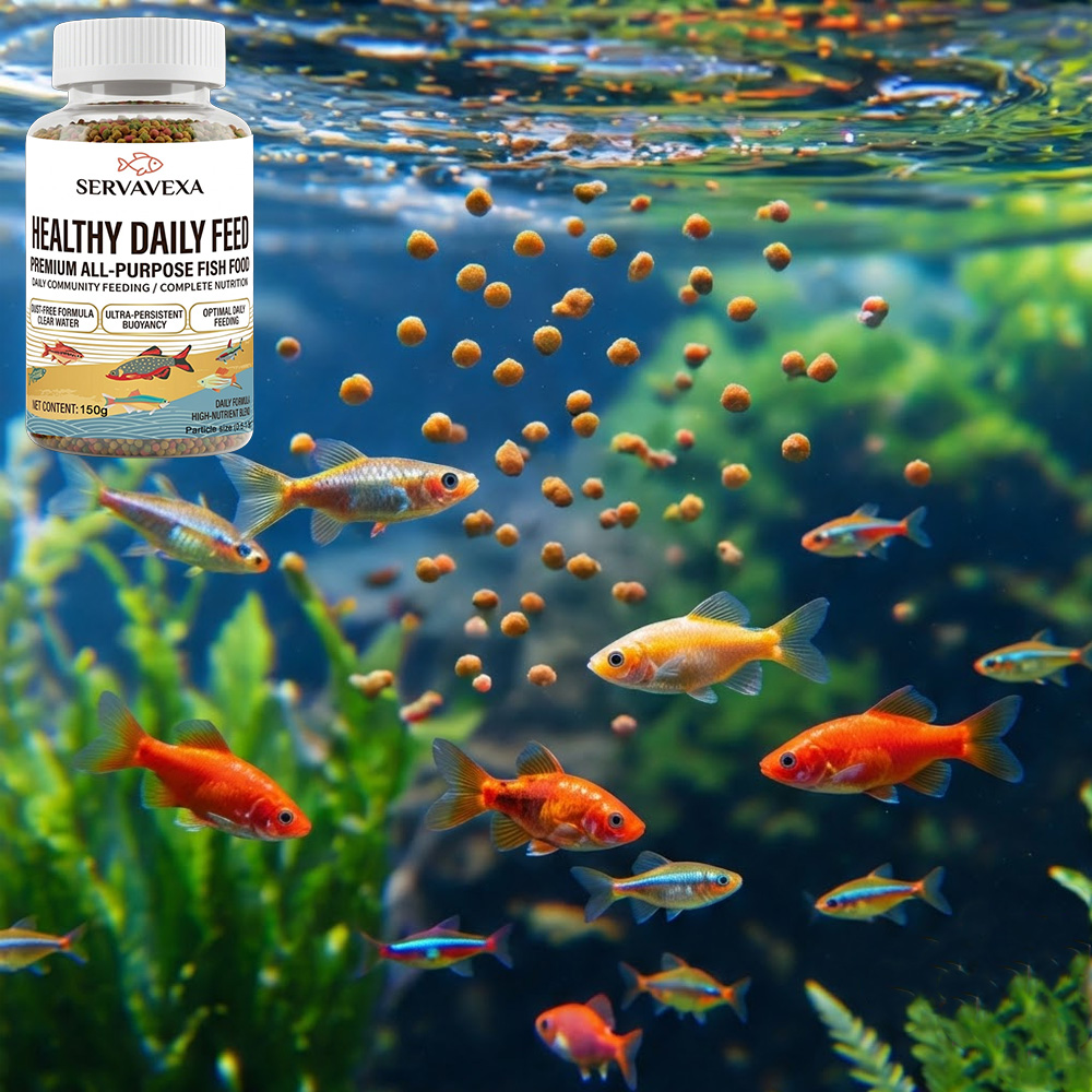 Premium Aquarium Fish Food 150 - Tetra Fish In Aquarium recension och pris