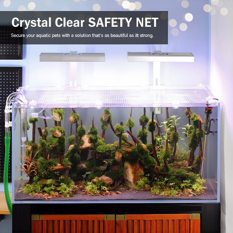 1Pcs Fish Tank Net Anti Jumpin - Aquarium Fish Jump Guard recension och pris
