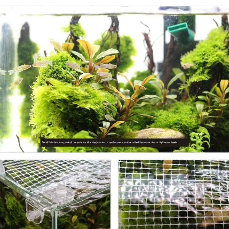 1Pcs Fish Tank Net Anti Jumpin - Aquarium Fish Jump Guard recension och pris