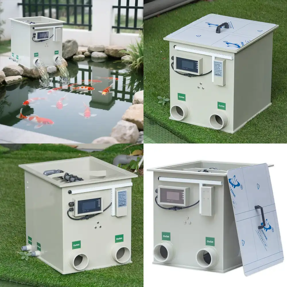 QihangRAS 5300 Gallon Koi Pond - Aquarium Fish Tank recension och pris