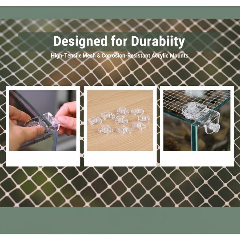 1Pcs Fish Tank Net Anti Jumpin - Aquarium Fish Jump Guard recension och pris