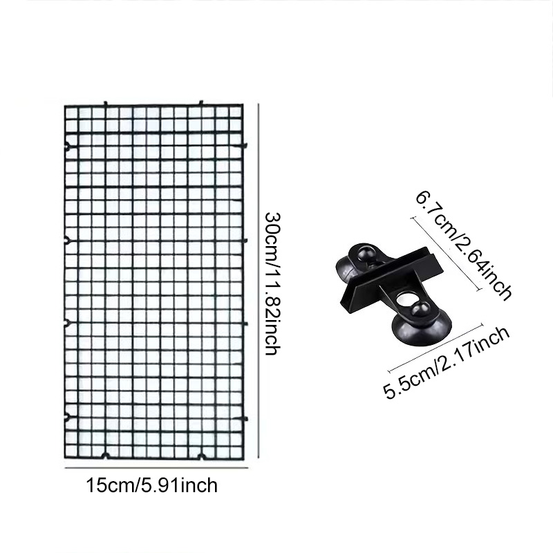 Aquarium Divider Grid System E - Tank Divider Mesh recension och pris