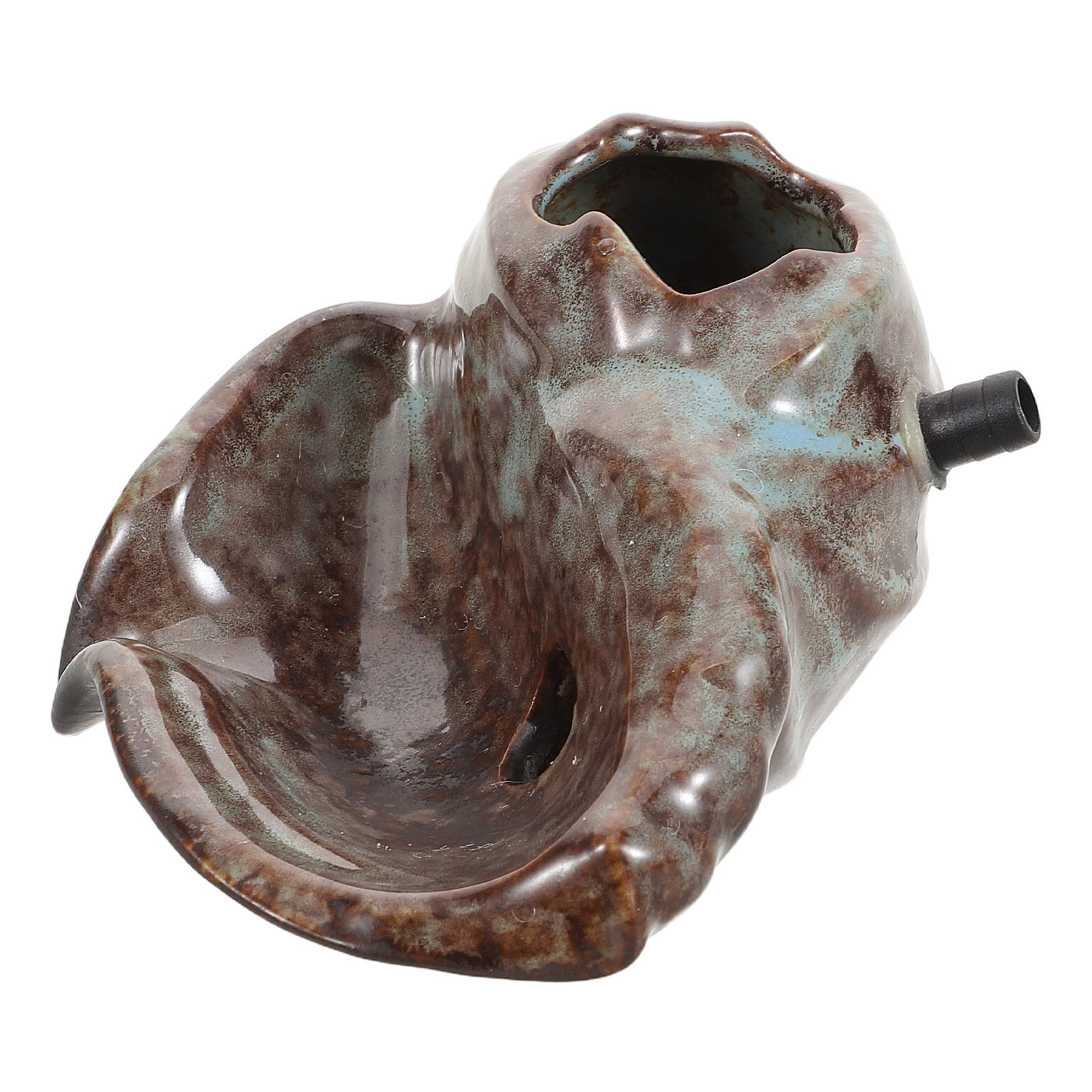 Ceramic Jar Fountain Waterfall - Aquarium Fish Tank recension och pris