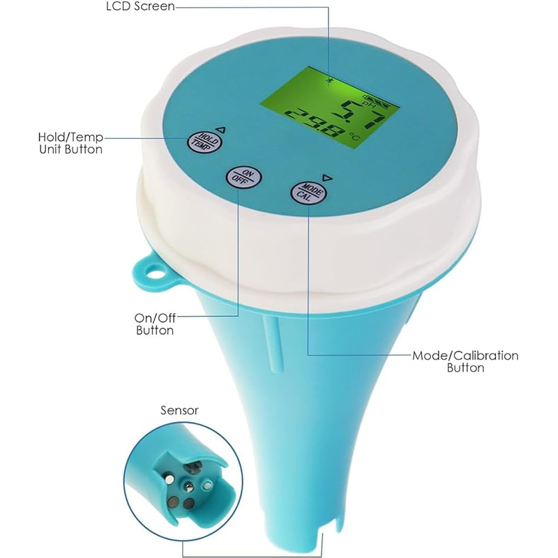 6-in-1 Smart Water Quality Mon - Aquarium Fish Tank recension och pris