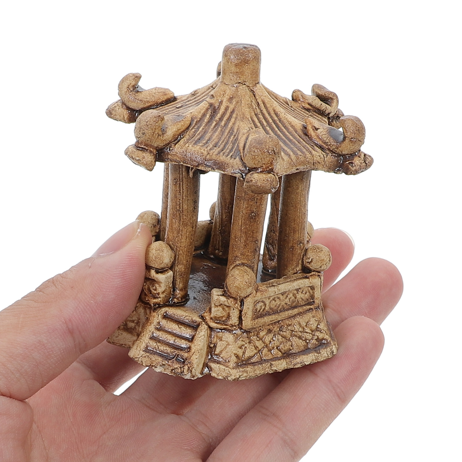 Miniature Ceramic Hexagonal Pa - Aquarium Fish Tank recension och pris