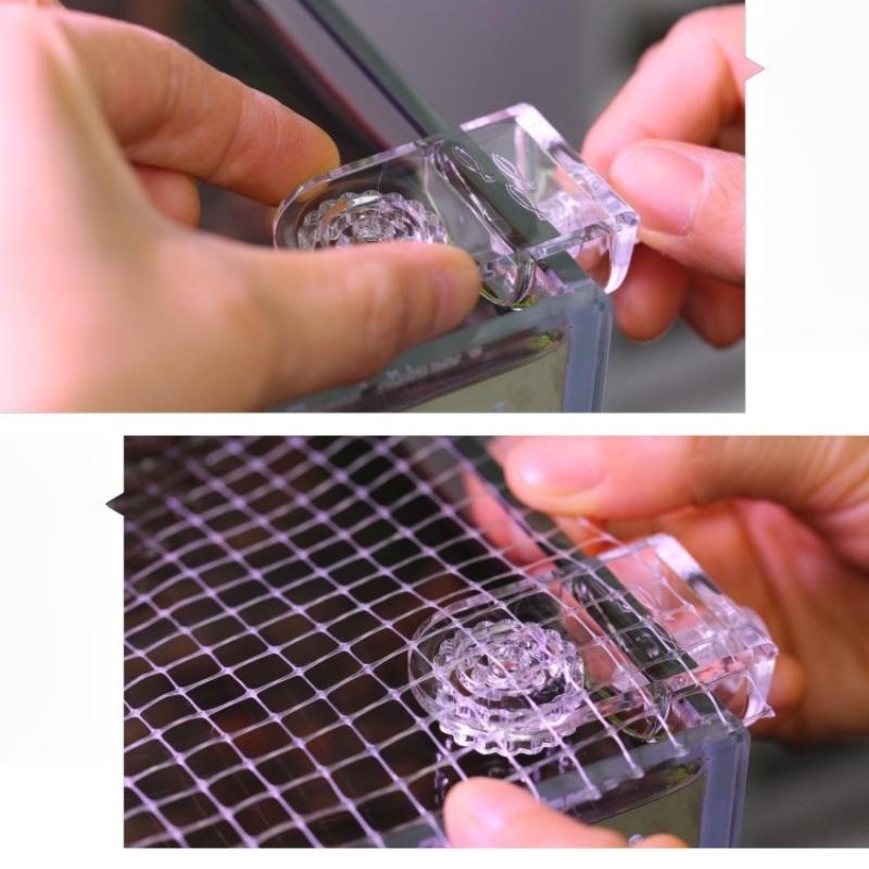 [L] 1Pcs Fish Tank Net Anti Ju - Aquarium Fish Jump Guard recension och pris