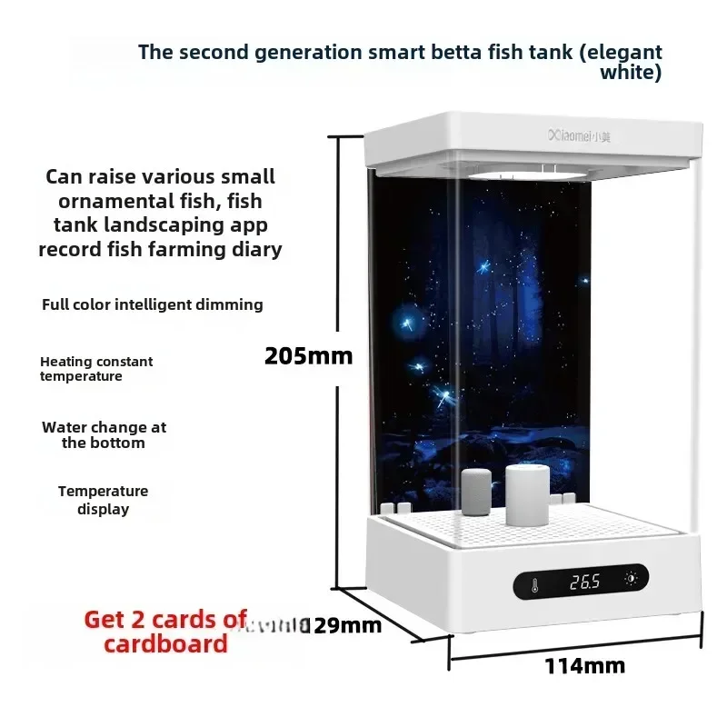 Smart Betta Fish Tank Mini Des - Aquarium Fish Game recension och pris
