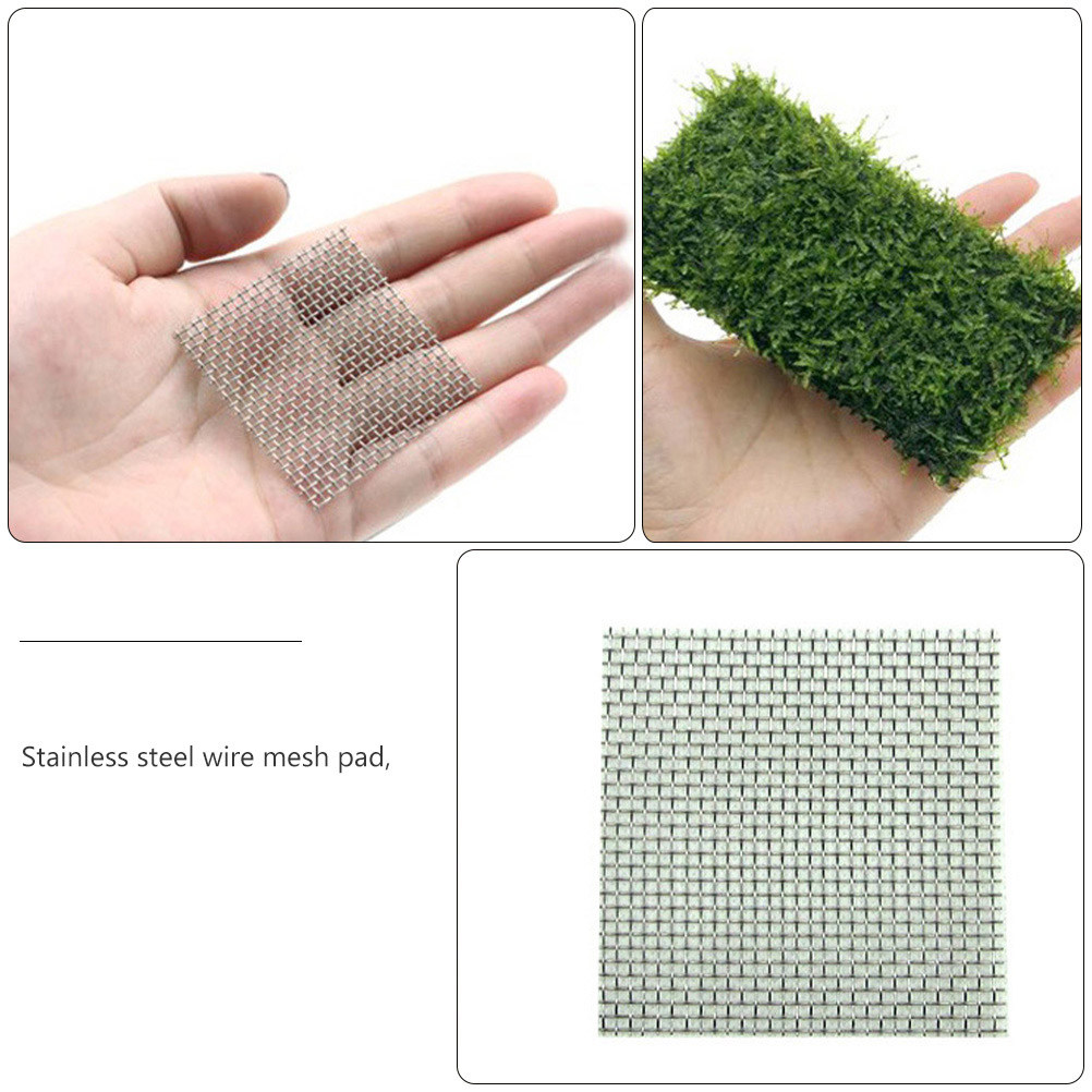 15Pcs Stainless Steel Mesh Pad - Aquarium Fish Tank recension och pris